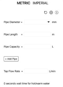 Pipe Volume (Dead Leg) Calculator | H2X Engineering