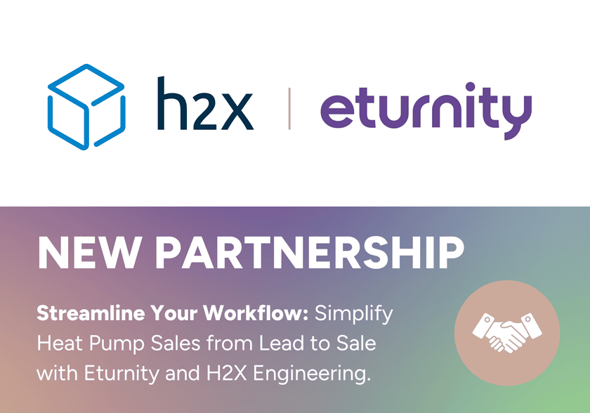 Revolutionising Heating Solutions: h2x and Eturnity Partner Up for Installers